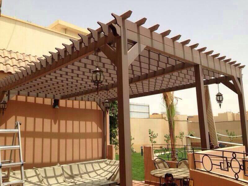 تصميم انواع المظلات الخارجية 