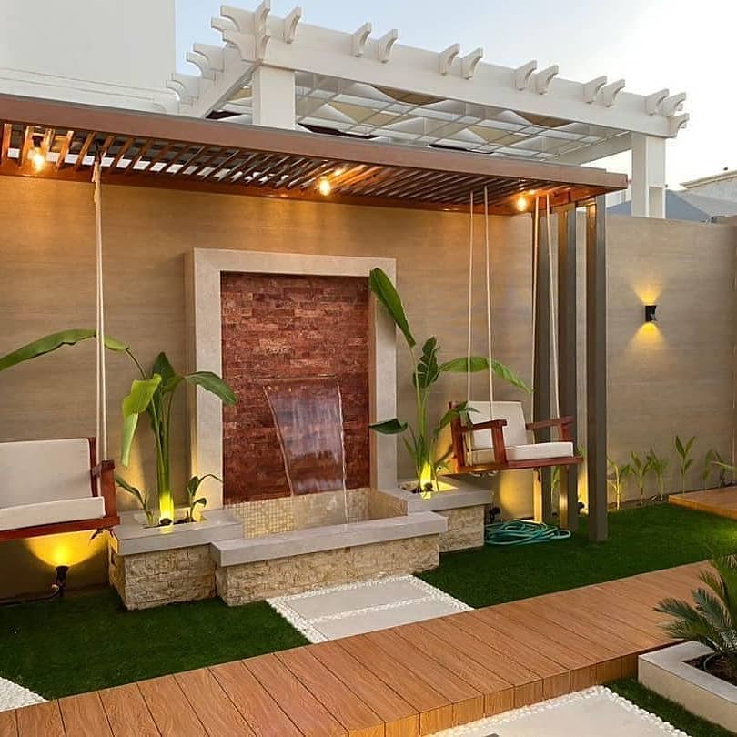 تنسيق حدائق خارجية