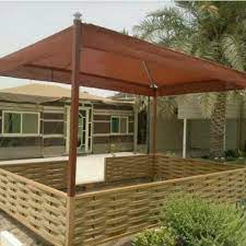 برجولات خشب للحدائق