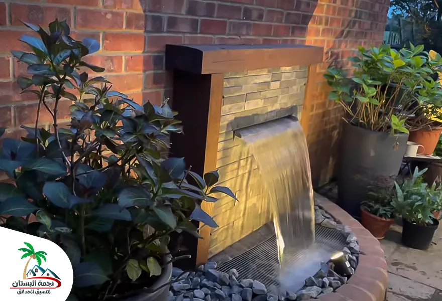 شلالات منزلية جدارية