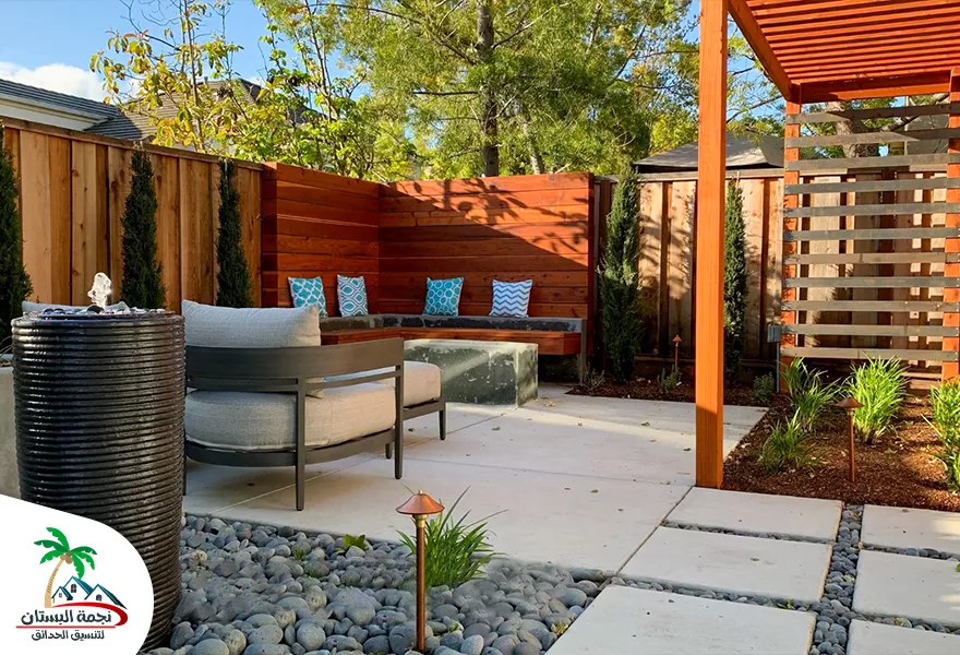 تزيين حدايق ديكورات حدائق منزلية