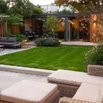 ديكورات حدائق منزلية