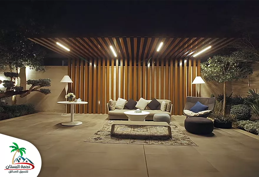 تنسيق حدائق فلل