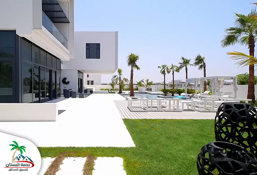 تنسيق حدائق فلل