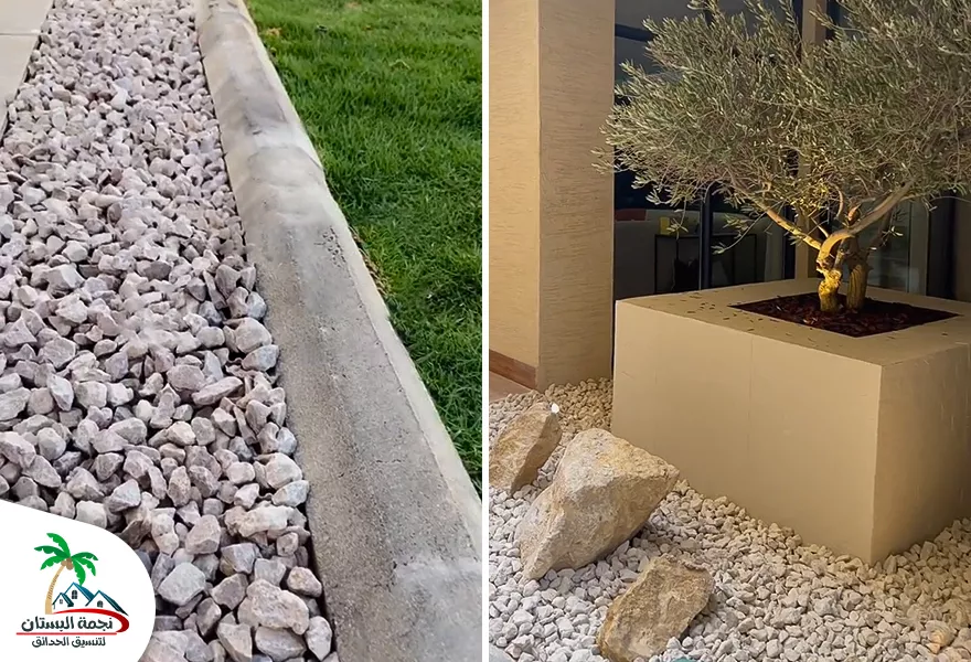 ديكورات حدائق