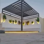 برجولات حديد للحدائق والمنازل
