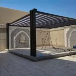 برجولات حديد للحدائق نجمة البستان
