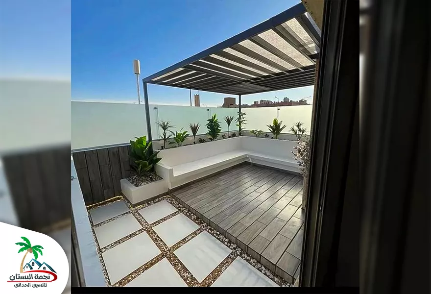 تنسيق حوش البيت صغير