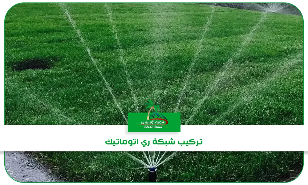 تركيب شبكة ري اتوماتيك