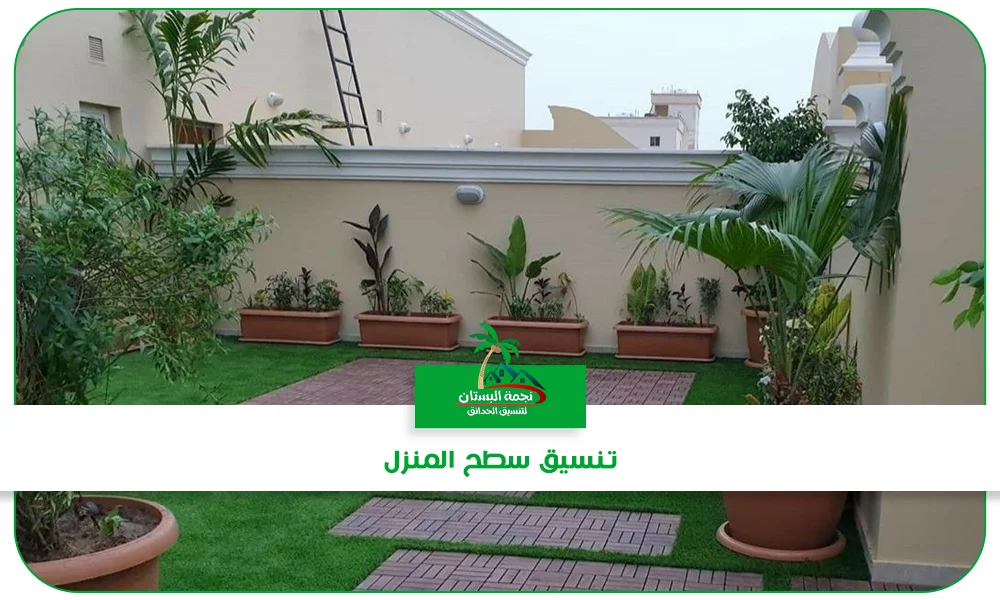 تنسيق سطح المنزل