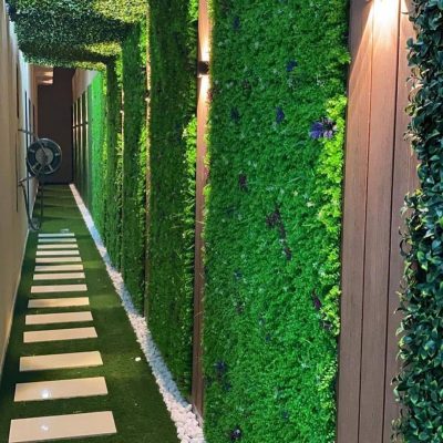 تركيب ثيل صناعي جداري