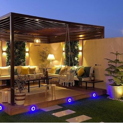 تصميم جلسات خارجية بجدة